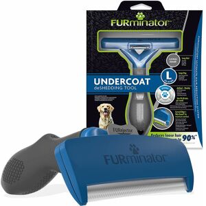 FURminator Undercoat deShedding Tool for Large Long Hair Dog - 261453