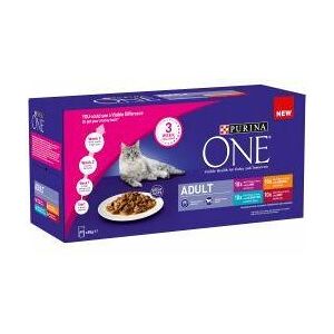 Nestle - Purina One Adult Mini Fillets Mixed 40pk - 85g - 578180