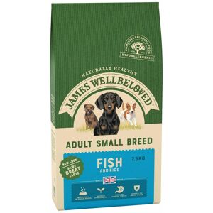 JAMES WELLBELOVED Wellbeloved Fish and Rice Small Breed Adult 7.5kg - 18759