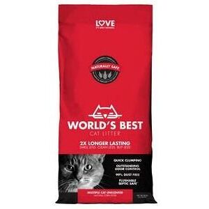 Worlds Best Cat Litter 28lb Multiple Cat Unscented (12.7kg) 265659