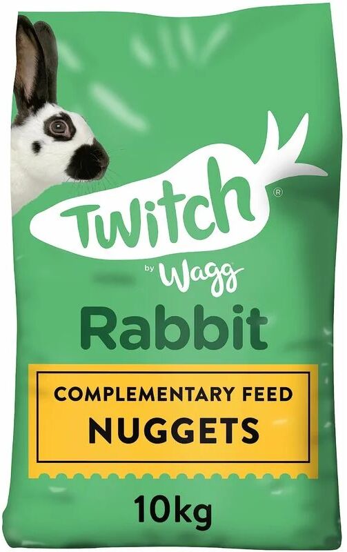 Inspired Pet Nutrition Ltd - Wagg Twitch Rabbit Nuggets - 10kg - 574490