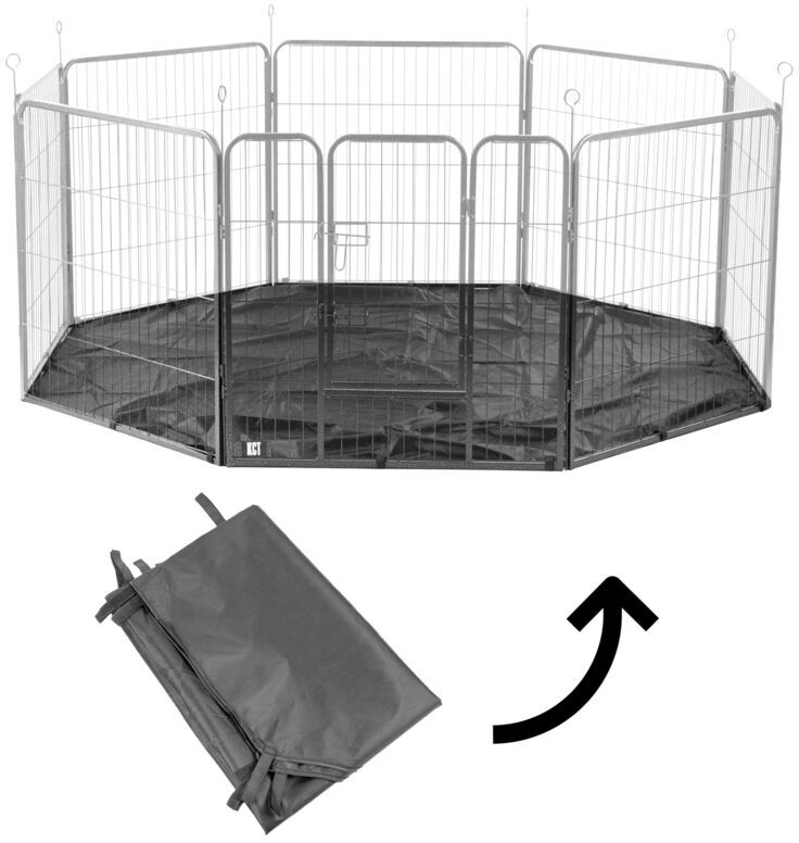 8 Side Heavy Duty Pet Play Pen Base - KCT