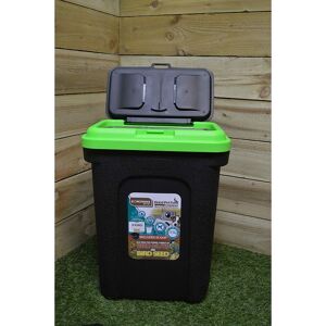 Samuel Alexander - 2 Pack 30 Litre Plastic Cat / Dog / Pet or Bird Food Storage Tub / Container