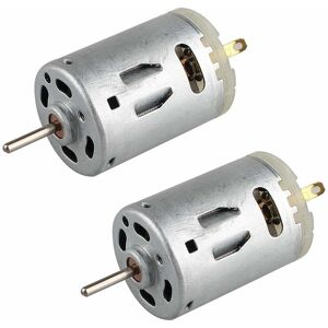 TINOR 2PCS 385 Micro Motor dc 12V 10000RPM 2.3mm Shaft Micro Strong Magnet Carbon Brush dc Motor for diy Toys