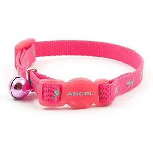 Ancol - Safety Kitten Collar Hi-Vis Pink PK3 - 394011