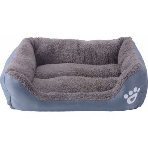 Langray - Bedding for dog - Basket for Dog and Cat - 43 32cm (Gray) - Gris
