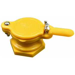 ORCHIDÉE Beekeeping Equipment 5 PCS Honey Valve Honey Extractor Tap Honey Tap Bee Yellow (44mm)