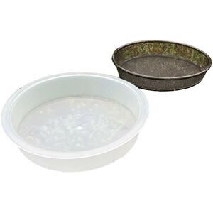 Selections - Bird Feeding Station Water Dish & Mesh Seed Dish Set