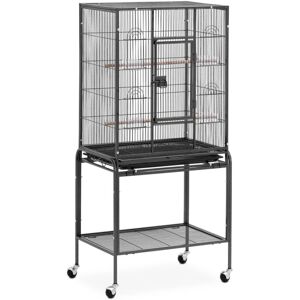 Wiesenfield - Birdcage on wheels - with accessories & base - overall dimensions:0 x0 x0 cm Birdcage with wheels Large bird cage with wheels