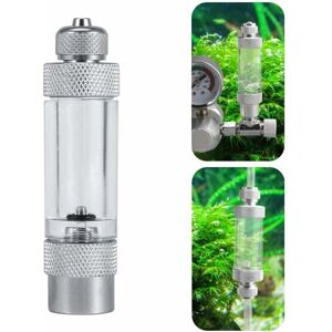 Tinor - Bubble Counter, Aquarium Air Pump Accessories Fish Tank Tool to Know CO2 Amount(Single Head)