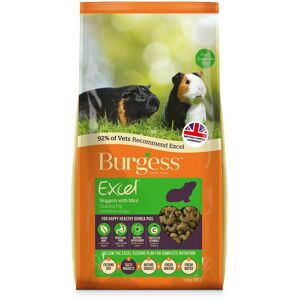 Burgess Pet Care - Burgess Excel Adult Guinea Pig Nuggets with Mint - 10kg - 850415
