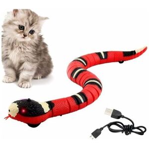 NEIGE Cat Toy Snake, usb Smart Toy Snake, Electric Snake Toy, Intelligent Sensing Snake Cat Toys, Interactive Cat Snake Toy, Cat Smart Sensing Toys