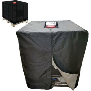 WOOSIEN Ibc Water Tank Cover 1000 L Rain Water Cistern Container Cover With Zipper Windproof Anti-uv Tear Resistant