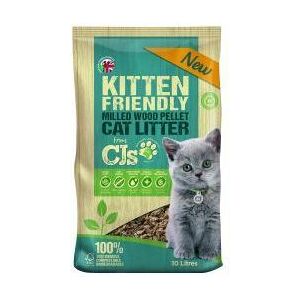 Blazers Fuels - CJ's Kitten Wood Litter - 10ltr - 771643