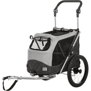 Trixie - Dog Bicycle Trailer s Grey Grey