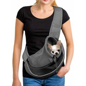 Héloise - Dog Carrier Bag Breathable Mesh Crossbody Bag for Dog and Cat Puppy Pet Shoulder Sling Adjustable Carrier Bag Travel Bag for Small Pets