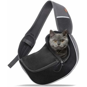 Héloise - Dog Carrier Bag Shoulder Strap Breathable Mesh Carrier Adjustable Travel Bag Cat Bag Small Animals Pet Shoulder Handbag Sling for Small