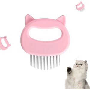 Héloise - Dog Cat Brush, Dog Comb, Autocleaning Dog Cat Brush, Portable Massage and Deshedding Grooming Tool, Suitable for Short and Long Hair Dogs