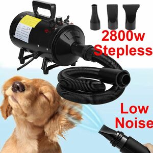 Briefness - Dog Drying Fur/Clothes With 2.5M Extension Hose - Dog Blaster Dryer After Bath - Professional Dog Grooming Dryer Pet Hair Blower for Dogs