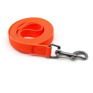 Denuotop - Dog Leash, 5m Dog Leash with Handle and Storage Bag, Waterproof Leashes for Training Dogs of All Sizes, Heavy Duty Long Leash (Orange)