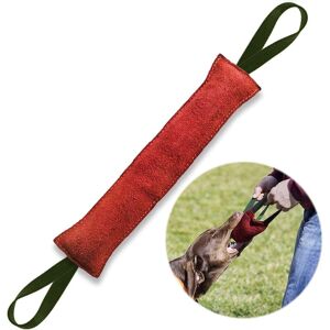 TINOR Dog Tug Toy, Dog Training Bite Pillow Tug of War Toy for Medium to Large Dogs Durable, Fire Hose Dog Tugger with Two Strong Handles, Interactive Dog