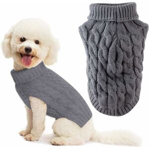 Tinor - Dog Sweaters, Dog Sweater, Medium Dog Sweater, Dog Winter Sweater, Pet Cold Weather Coats Fashion Clothes Turtleneck Knitwear Knitwear