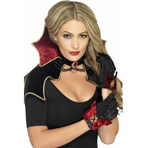 Smiffys - Fever Vamp Kit Black with Cape Collar & Gloves [43006]