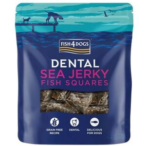 Fish4pets - Fish4Dogs Dental Sea Jerky Fish Squares 115g- Pk 10 - 267983