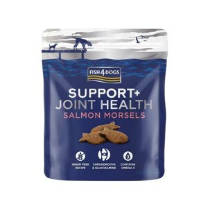 Fish4pets - Fish4Dogs Support+ Joint Health Salmon Morsels 225g- Pk 8 - 268001