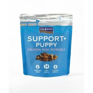 Fish4pets - Fish4Dogs Support+ Puppy Joint Health Salmon Morsels 150g- Pk 10 - 268002