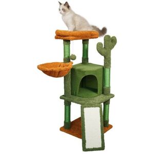 Cactus Cat Tree Green 011 - Green - Foxhunter