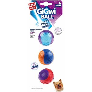 GiGwi Ball' with Squeaker S 3pk 265926