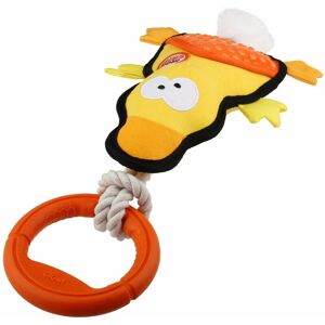 Gigwi - Iron Grip Duck Plush Tug Toy with tpr Handle 265968