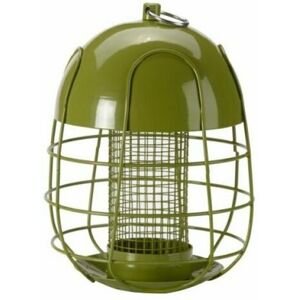 Smart Garden - Green Chapel Wood Acorn Steel Squirrel Proof Peanut Bird Feeder Garden