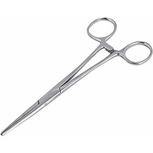 TINOR Hemostat Forceps, Stainless Steel Cat Pet Scissors, Ear Hair Clip, Fishing Scissors Tools (16cm Straight)