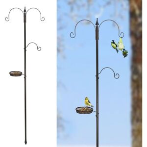 Berkfield Home - hi Standard Bird Feeding Station Black