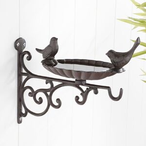 Berkfield Home - hi Wall Bird Feeder Cast Iron