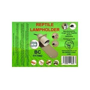 Trade Supplies Reptile Lamp Holder Bc - sgl - 267706 - Jungle