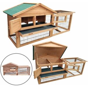 KCT - Verona - 5Ft Pet Hutch With Run + Cover