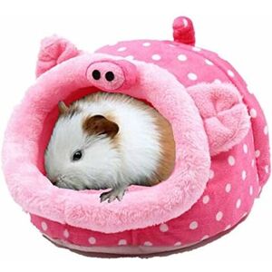 Chinchilla Hedgehog Guinea Pig Bed Accessories Cage Toys Bearded Dragon House Hamster Supplies Habitat Ferret Rat 2-L - Langray