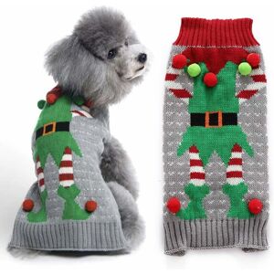 Holiday Festive Puppy Jumpers Apparel l - Langray