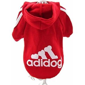 Langray - Sport Dog / Cat Hoodie Size s to 9XL 7 colors - Red - 4XL