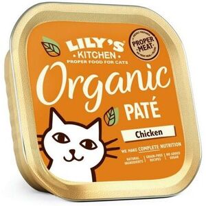 Lilys Kitchen - Organic Chicken Pate for Cats 85g PK19 - 180941