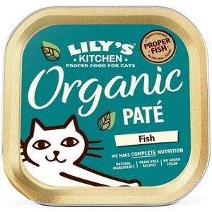 Lilys Kitchen Organic Fish Pate for Cats 85g PK19 - 180942