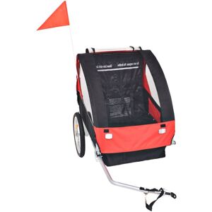 Berkfield Home - Mayfair Kids' Bicycle Trailer Red and Black 30 kg