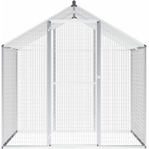 Berkfield Home - Mayfair Outdoor Aviary Aluminium 178x122x194 cm