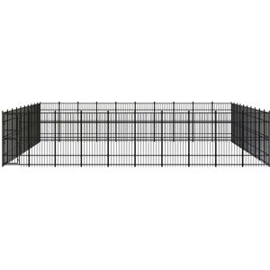 Berkfield Home - Mayfair Outdoor Dog Kennel Steel 92.16 m²