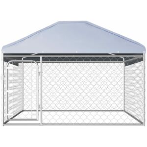 BERKFIELD HOME Mayfair Outdoor Dog Kennel with Roof 200x200x135 cm