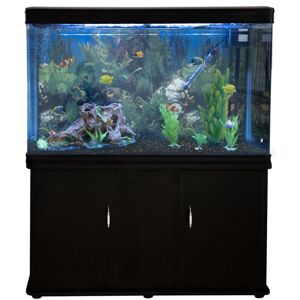 MONSTER SHOP MonsterShop Fish Tank Aquarium & Starter Accessories, Black