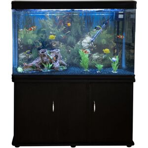 MONSTER SHOP MonsterShop Fish Tank Aquarium & Starter Accessories, Black